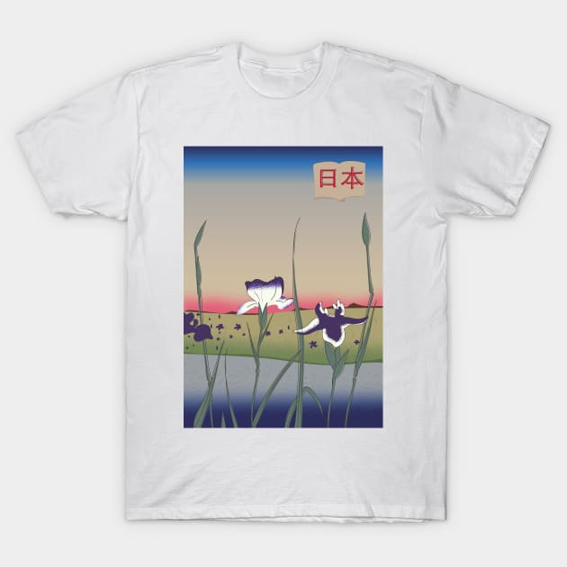 Japan woodblock art T-Shirt by nickemporium1